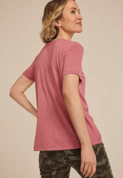Maurices Tees-24/7 Austin Knot Hem Tee
