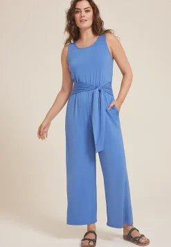 Maurices Casual Dresses|Work Dresses-24/7 Bare Cropped Tie Front Jumpsuit