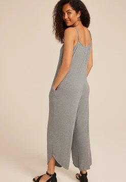 Maurices Casual Dresses-24/7 Bare Waistless Knit Jumpsuit