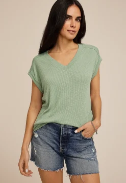 Maurices Tees-24/7 Berkley V Neck Tee