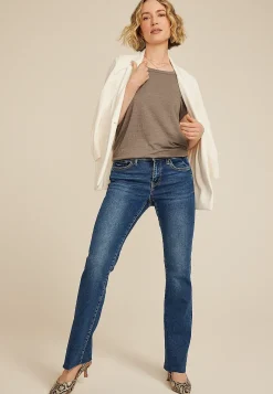 Maurices Tees-24/7 Clara Textured Short Sleeve Tee
