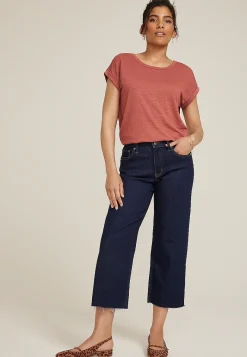 Maurices Tees-24/7 Clara Textured Short Sleeve Tee