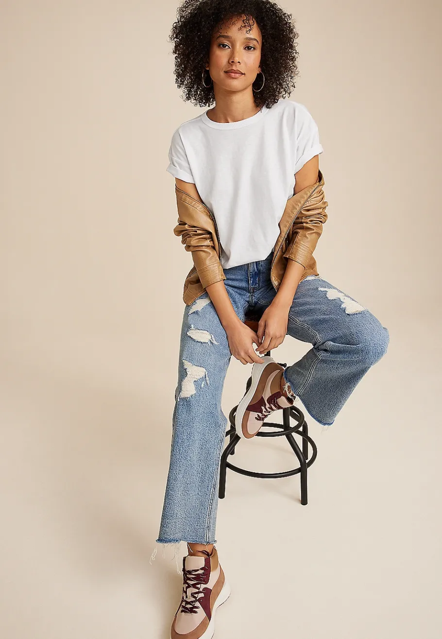 Maurices Tees-24/7 Dawson Crew Neck Tee