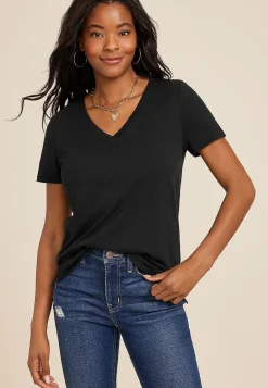 Maurices Tees-24/7 Dawson V Neck Tee