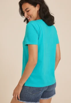 Maurices Tees-24/7 Dawson V Neck Tee