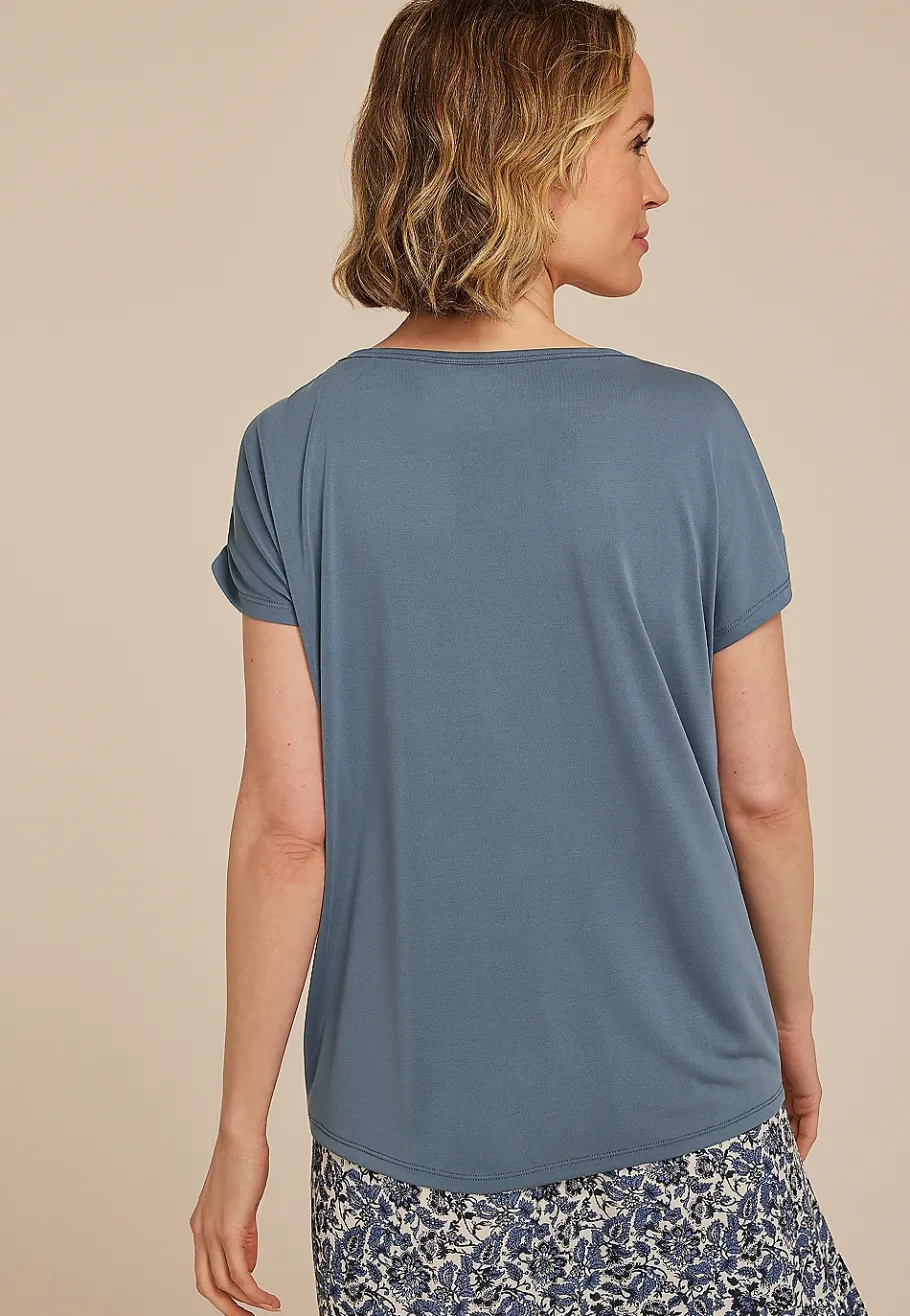 Maurices Tees-24/7 Fairhaven Ruched Shoulder Tee
