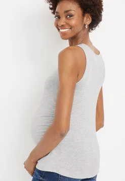 Maurices Maternity-24/7 Flawless Scoop Neck Maternity Tank