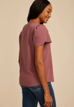 Maurices Tees-24/7 Holland Tulip Sleeve Tee