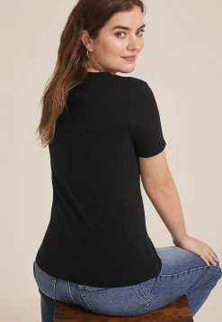 Maurices Tees-24/7 Jordan Scoop Neck Tee