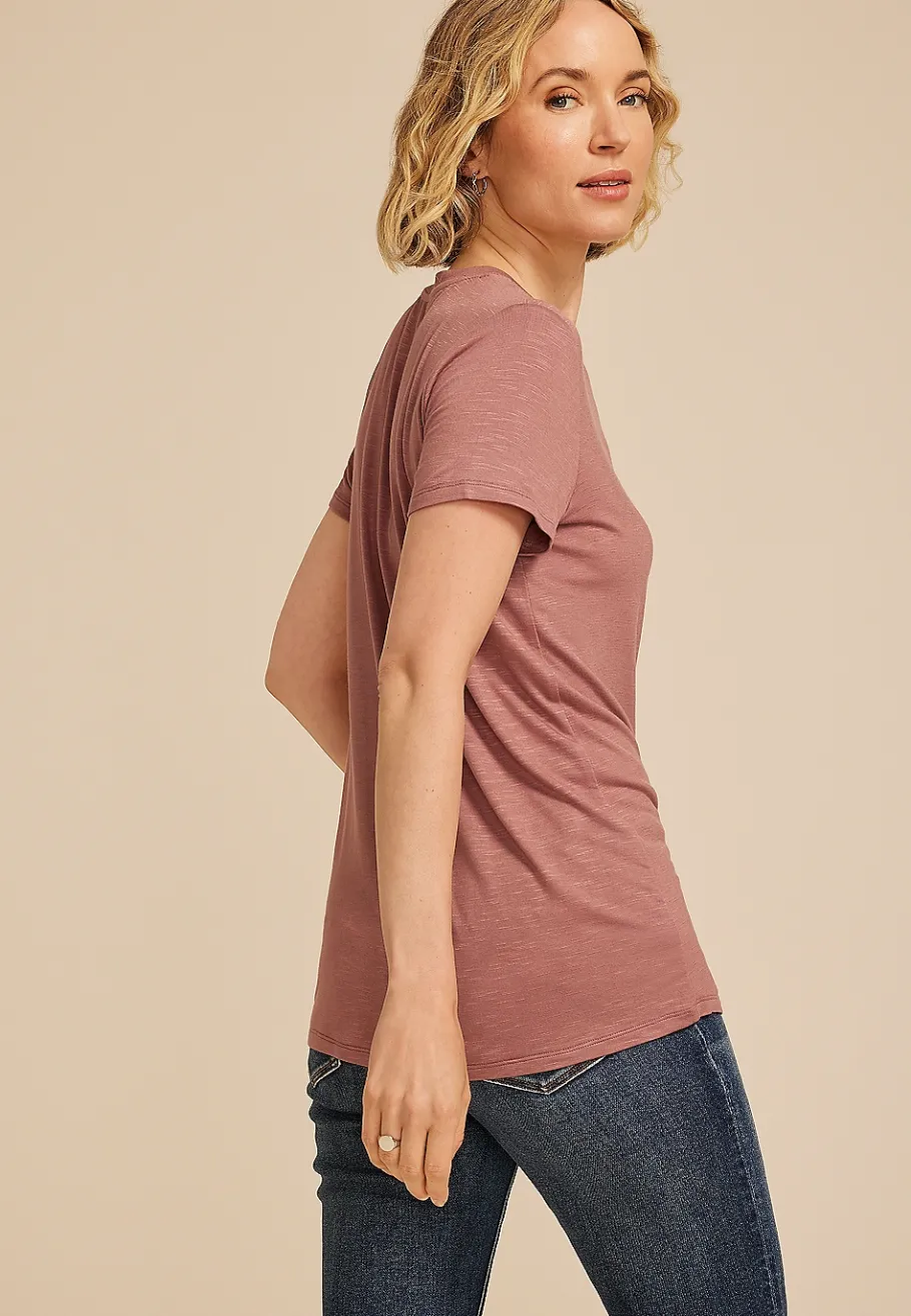Maurices Tees-24/7 Kennedy Crew Neck Tee