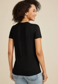 Maurices Tees-24/7 Kennedy Crew Neck Tee