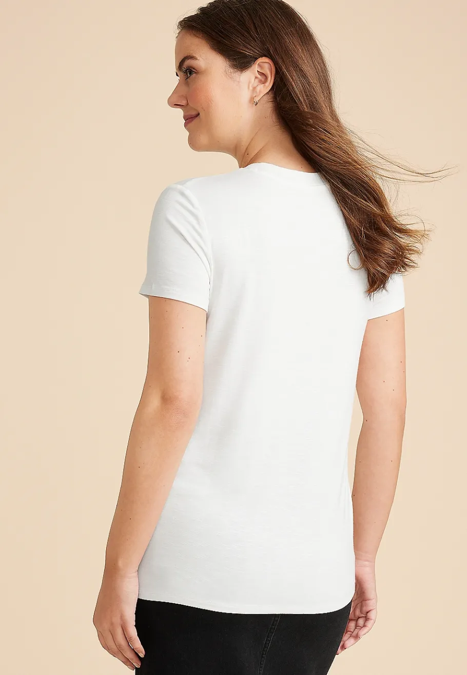 Maurices Tees-24/7 Kennedy Crew Neck Tee
