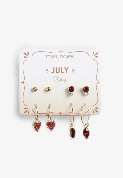 Maurices Earrings-4 Pack Birthstone Earring Set