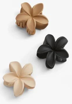 Maurices Hats & Hair Accessories-3 Pack Flower Shape Claw Hair Clips