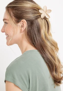 Maurices Hats & Hair Accessories-3 Pack Flower Shape Claw Hair Clips