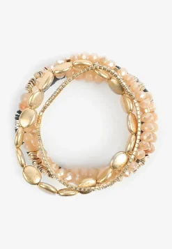 Maurices Bracelets & Anklets-5 Pack Gold Beaded Stretch Bracelet Set
