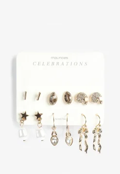 Maurices Earrings-6 Pack Game Day Earring Set