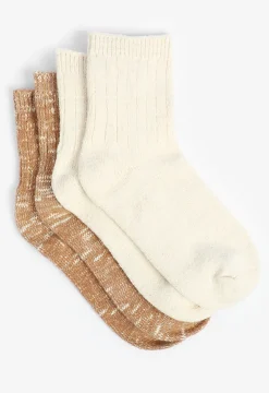 Maurices Socks & Tights-2 Pack Spacedye Short Crew Socks