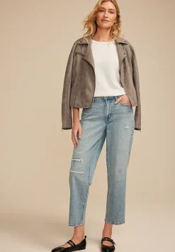 Maurices Tees-24/7 Tucker Ribbed Clara Tee