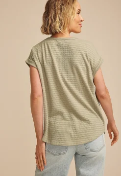 Maurices Tees-24/7 Tucker Ribbed Clara Tee