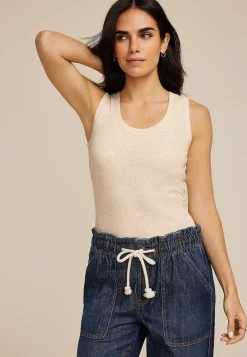 Maurices Tanks & Camis-24/7 U Line Heathered Tank Top