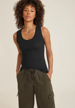 Maurices Tanks & Camis-24/7 U Line Tank Top