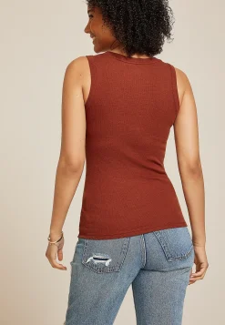 Maurices Tanks & Camis-24/7 U Line Tank Top