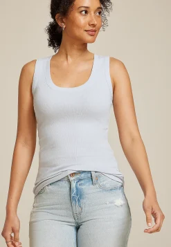 Maurices Tanks & Camis-24/7 U Line Tank Top