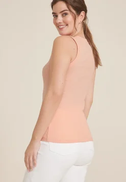 Maurices Tanks & Camis-24/7 U Line Tank Top