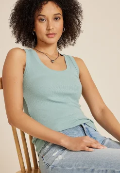 Maurices Tanks & Camis-24/7 U Line Tank Top