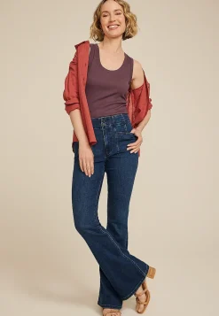 Maurices Tanks & Camis-24/7 U Line Tank Top