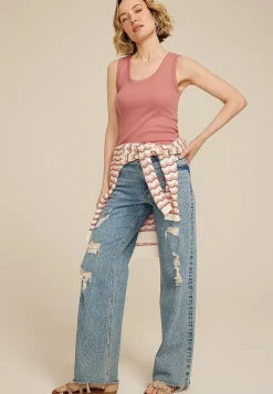 Maurices Tanks & Camis-24/7 U Line Tank Top