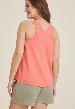 Maurices Tanks & Camis-24/7 V Neck Swing Tank Top