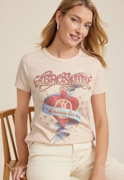 Maurices Tees|Graphics-Aerosmith Classic Fit Graphic Tee