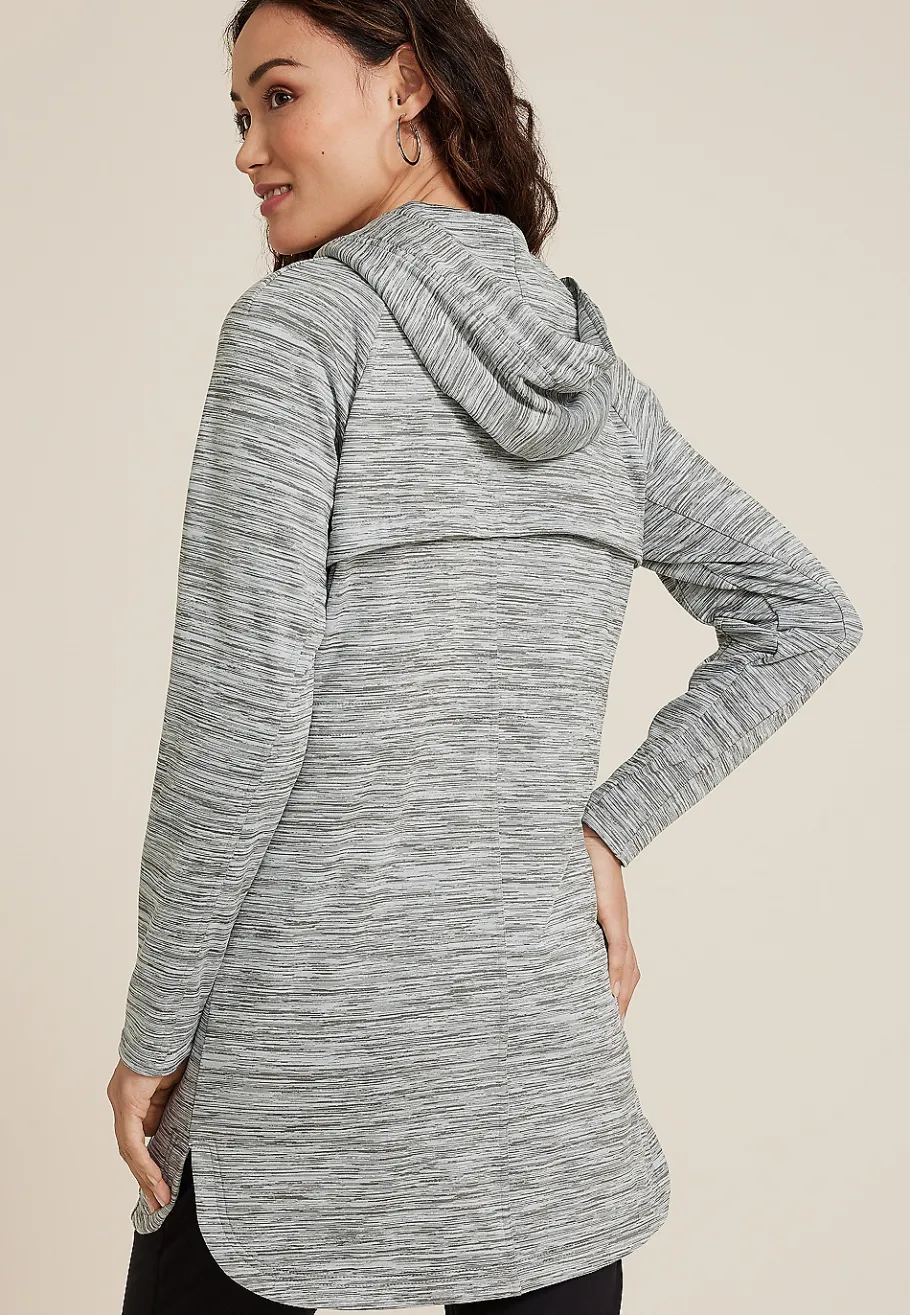 Maurices Jackets-Athleisure Knit Long Jacket