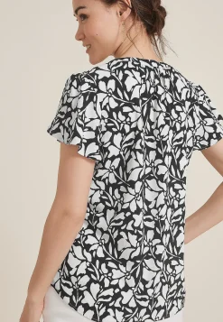Maurices Shirts & Blouses-Atwood Flutter Sleeve Blouse