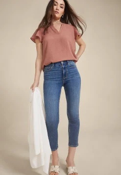 Maurices Shirts & Blouses-Atwood Flutter Sleeve Blouse