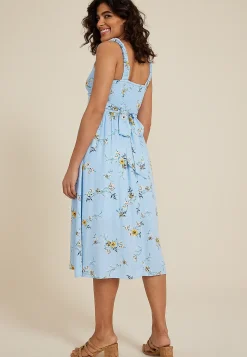 Maurices Wedding Guest & Cocktail Dresses-Bare Floral Midi Dress
