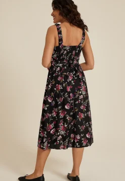 Maurices Wedding Guest & Cocktail Dresses-Bare Floral Midi Dress