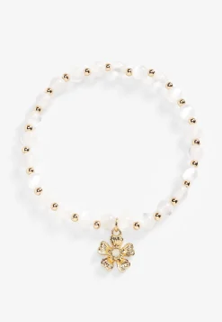 Maurices Bracelets & Anklets|Matching Sets-Beaded Floral Charm Bracelet
