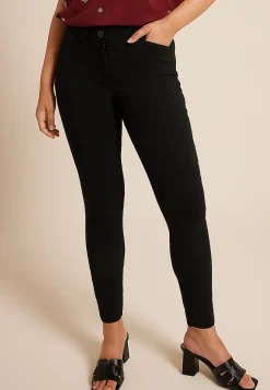 Maurices Pants-Bengaline Constructed Waist Mid Rise Skinny Dress Pant
