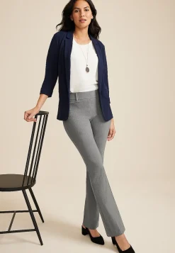 Maurices Pants-Bengaline Mid Rise Bootcut Pant