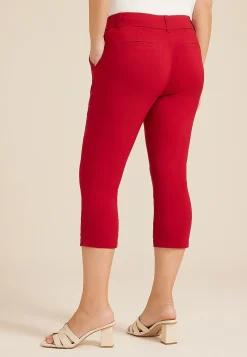 Maurices Pants|Crops & Capris-Bengaline Mid Rise Capri