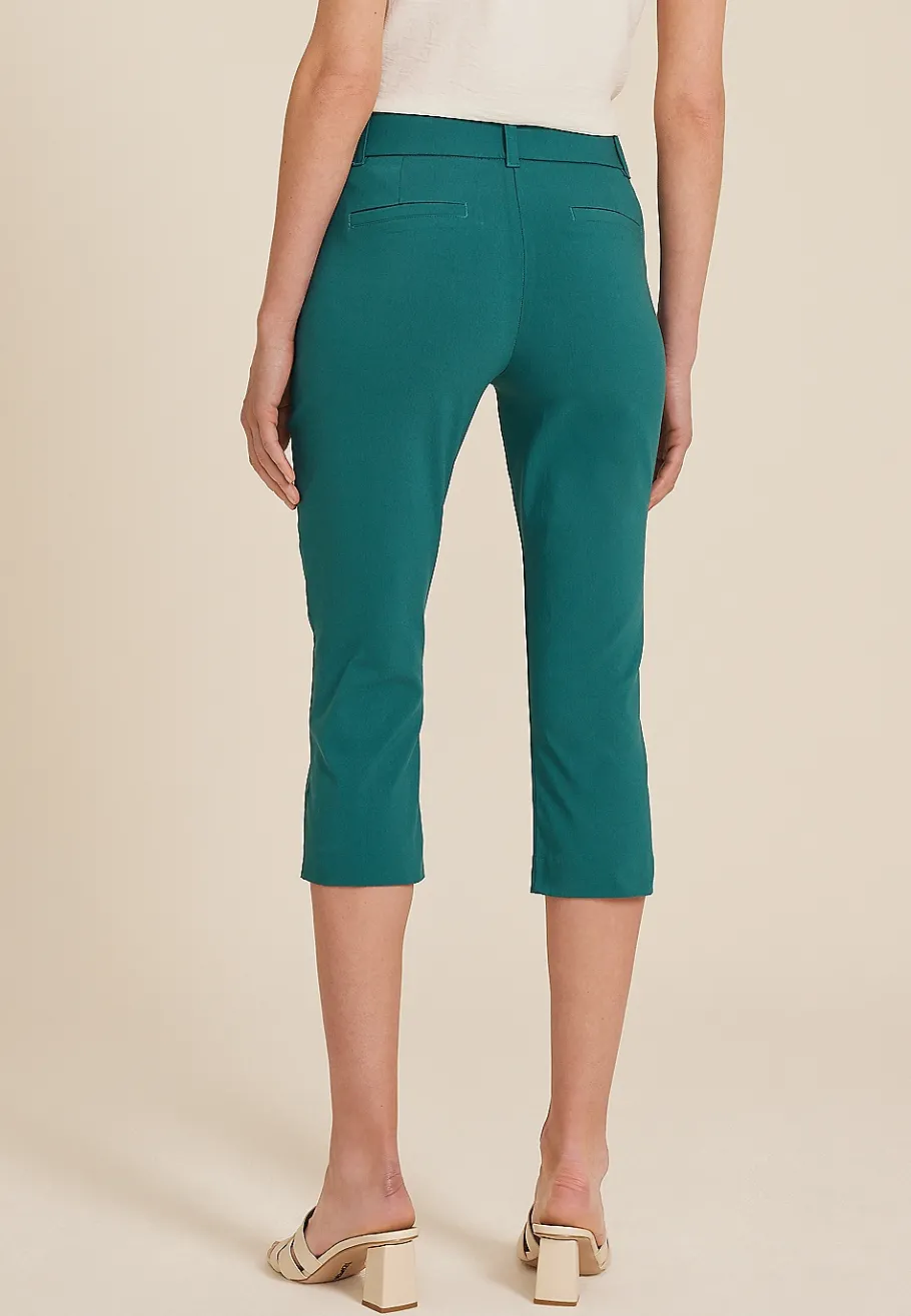 Maurices Pants|Crops & Capris-Bengaline Mid Rise Capri