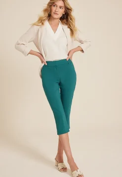 Maurices Pants|Crops & Capris-Bengaline Mid Rise Capri