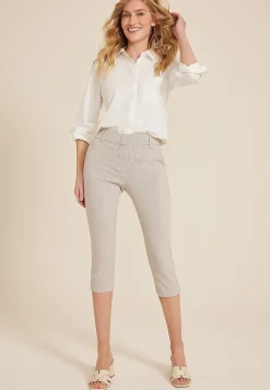 Maurices Pants|Crops & Capris-Bengaline Mid Rise Printed Capri