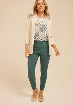Maurices Pants-Bengaline Mid Rise Skinny Pant