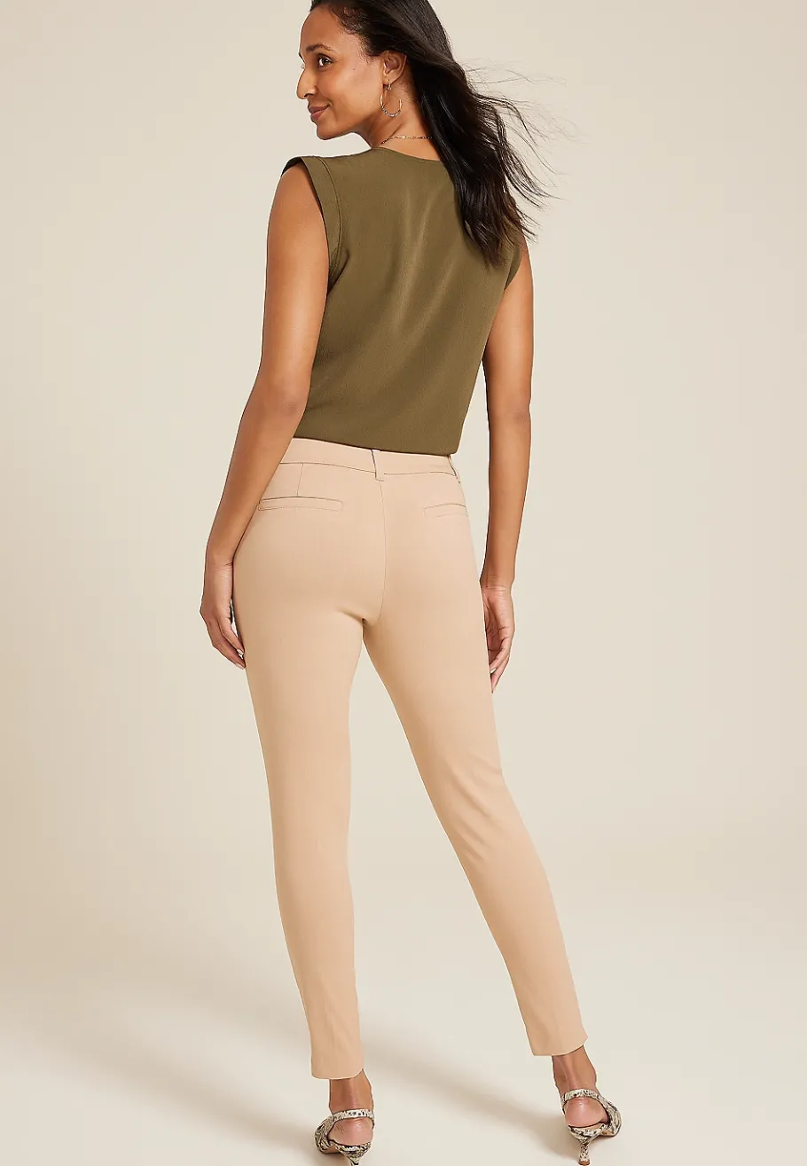 Maurices Pants-Bengaline Mid Rise Skinny Pant