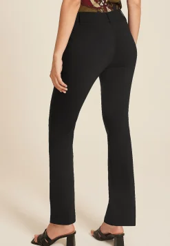 Maurices Pants-Bengaline Sailor Button Mid Rise Bootcut Pant