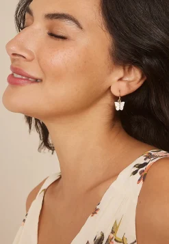 Maurices Earrings|Matching Sets-Butterfly Charm Drop Earrings